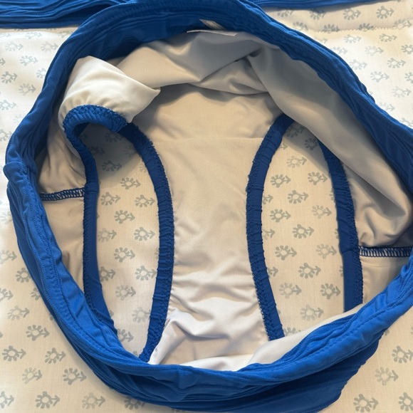 Lands End Royal Blue Two Piece Swimsuit - Picture 4 of 13